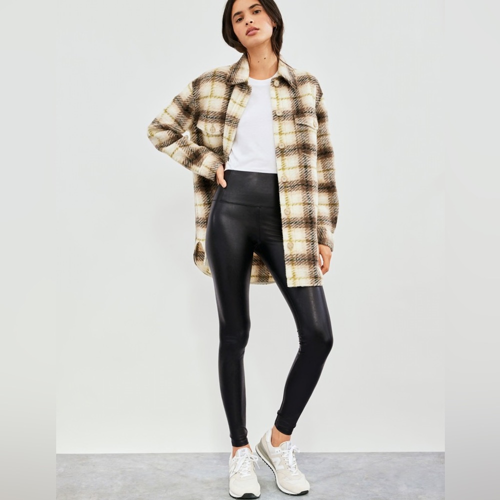 Wilfred Free Faux Leather Leggings Black XS‎ Aritzia (0460)